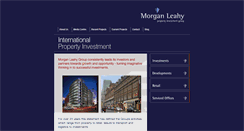 Desktop Screenshot of morganleahy.com